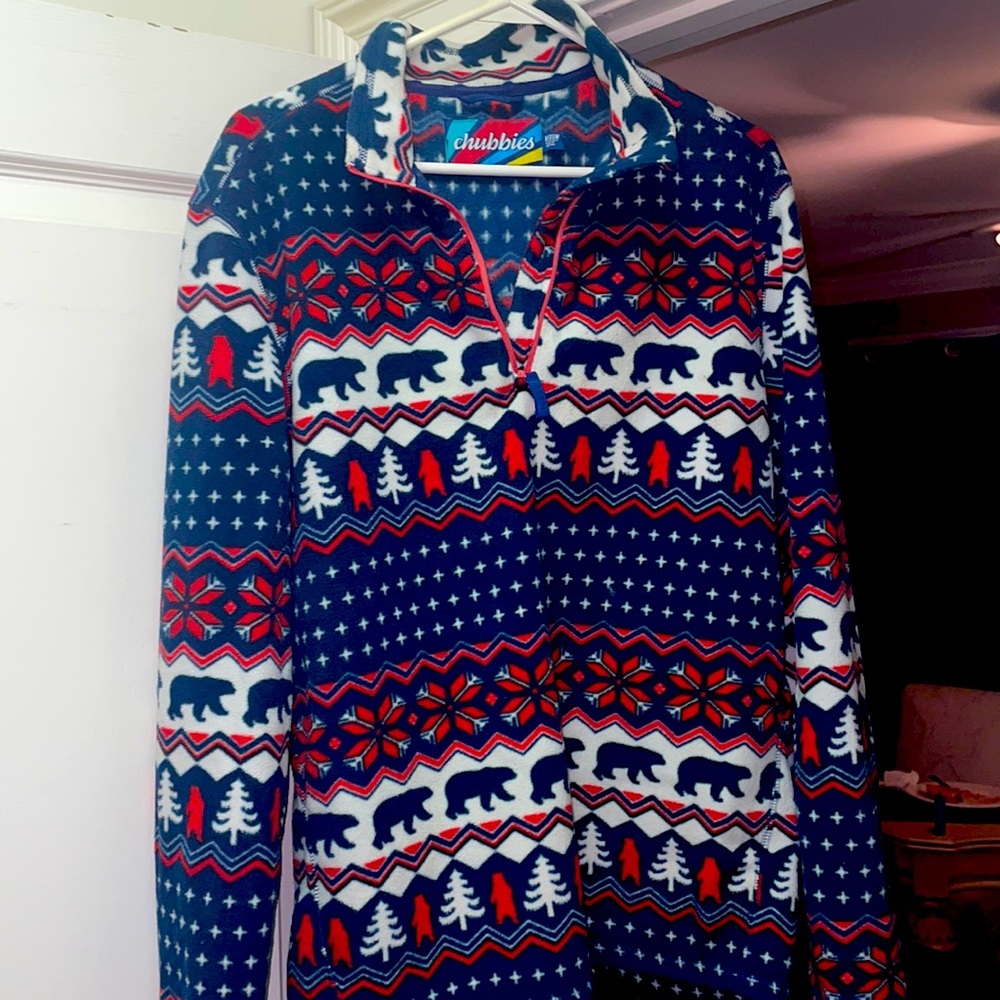 Chubbies Christmas Quarter Zip